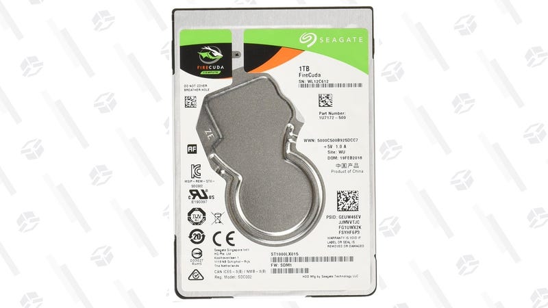 Seagate FireCuda 1TB HĂbrido | $50 | Amazon
