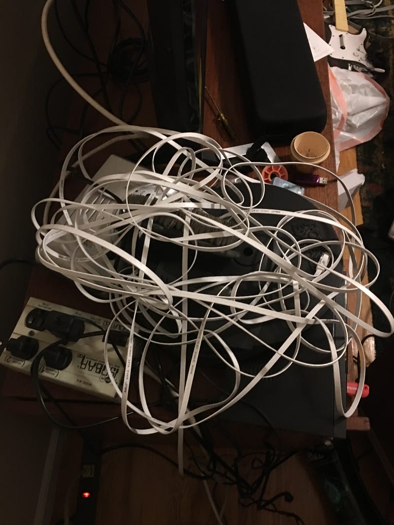 Illustration for article titled I guess I didn't need the 100 ft cable...