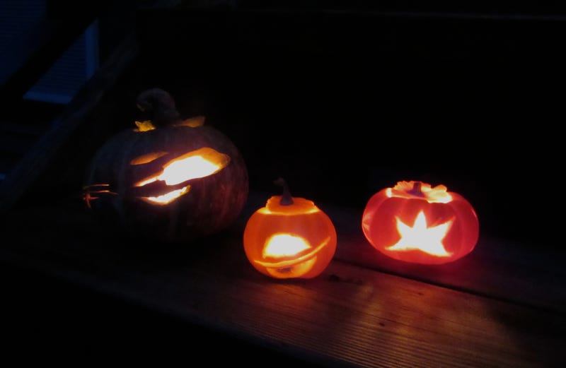 Illustration for article titled Show Us Your Science-Themed Pumpkin Carvings