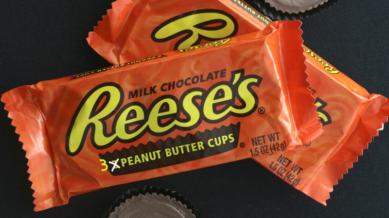 Illustration for article titled Well well well, Reese’s could have been producing 3-pack peanut butter cups all along