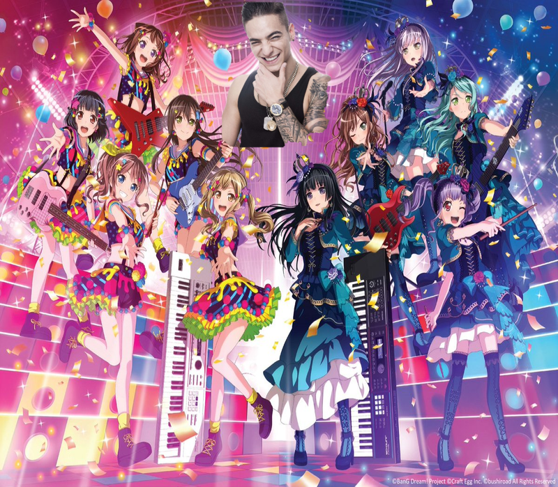 Illustration for article titled The Girls of BanG Dream will be at the Latin Grammy Awards!