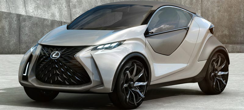 Illustration for article titled The LF-SA Is Lexus' Freakish Answer To Mini