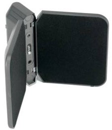Illustration for article titled Targus Speaker Book Brings Compact Tuneage: No Reading Involved