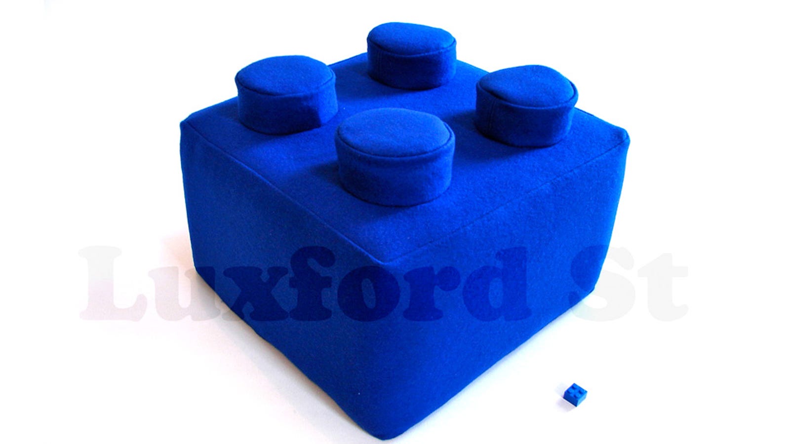 plush lego brick