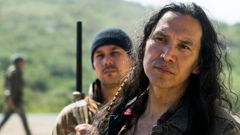 Michael Greyeyes as Qaletaqa Walker (Photo: Richard Foreman Jr./AMC)