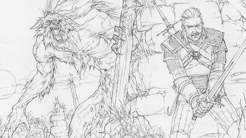 Download The Beautiful Sketches Behind The Witcher 3's Ending