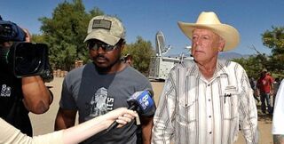 Jason Bullock and Cliven BundyDavid Becker/Getty Images