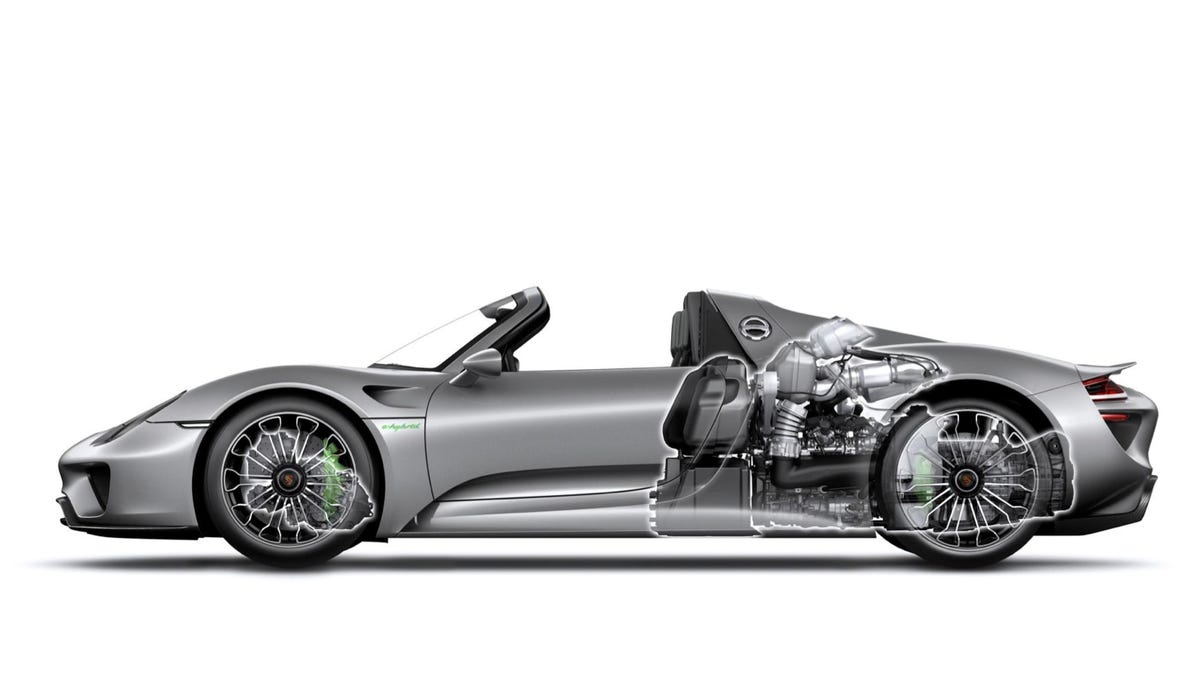 The 887 Hp Porsche 918 Spyder Will Get 85 To 94 Mpg