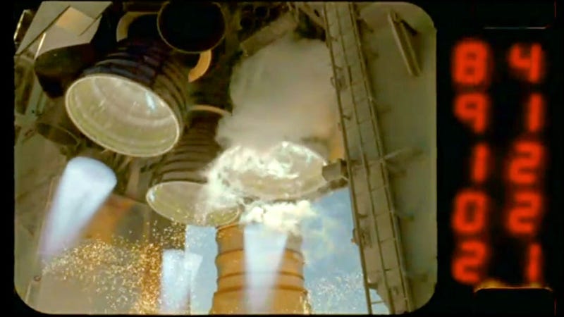 Illustration for article titled A Space Shuttle Launch In Amazing HD Slow Motion