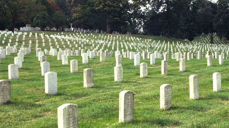Illustration for article titled Once-In-A-Lifetime Opportunity: Arlington National Cemetery Is Going On A 50-City Tour