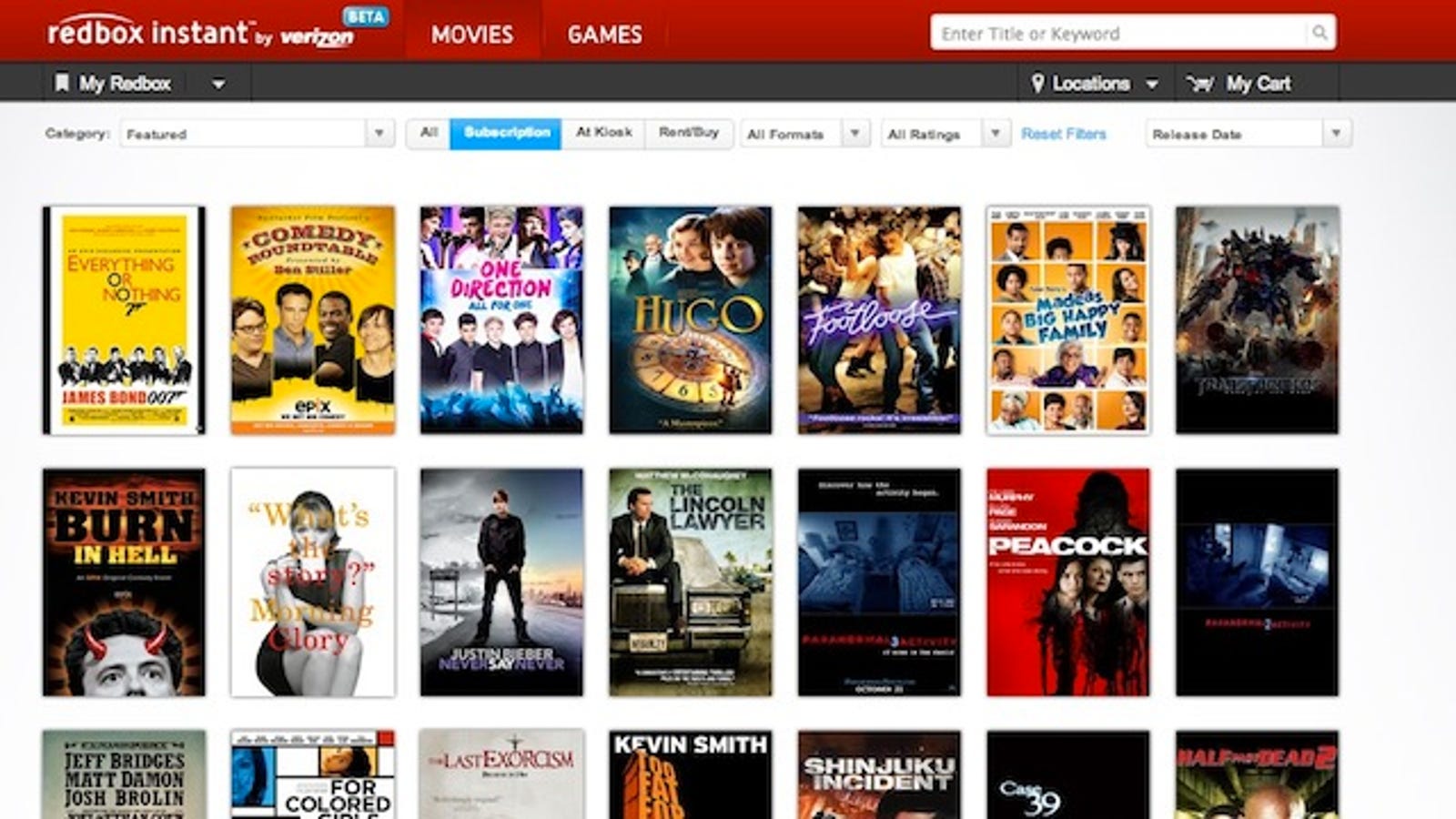 Redbox Instant Launches with NetflixStyle Streaming Movies