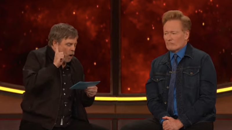 Mark Hamill, Conan O’Brien