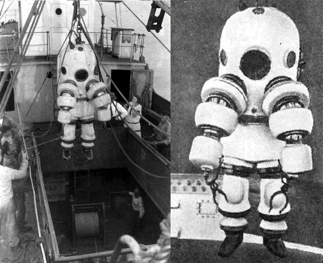 The Strange and Wonderful History of Diving Suits, From 1715 to Today