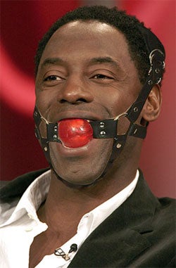 Illustration for article titled Isaiah Washington Needs To Stick A Sock — Or Some Other Implement — In It