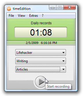 timeedition window size mac
