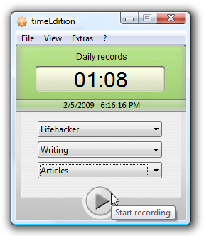 caato time tracker for windows