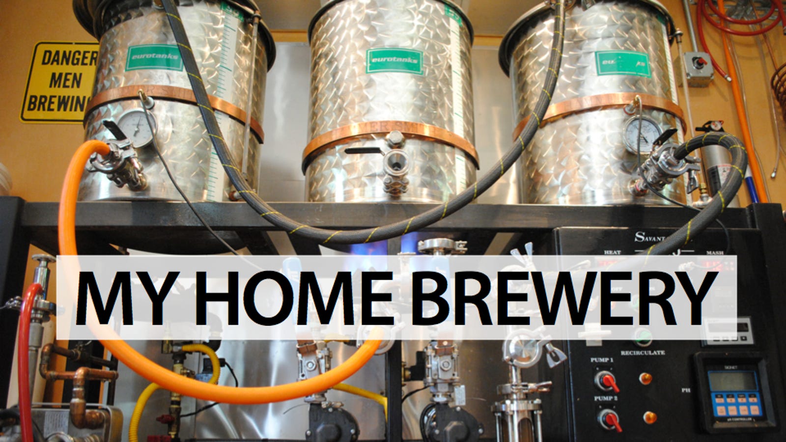 The Home Brewing Laboratory of Every Beer Drinker's Dreams