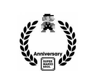 Illustration for article titled Super Mario Bros. Gets 25th Anniversary Logo