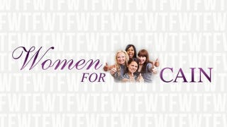 Illustration for article titled 'Women For Herman Cain' Is A Thing That Actually Exists
