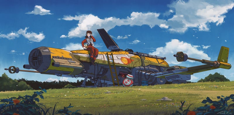 Illustration for article titled Star Wars: A Studio Ghibli Story