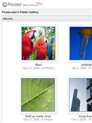 Picasa goes online with Web Albums