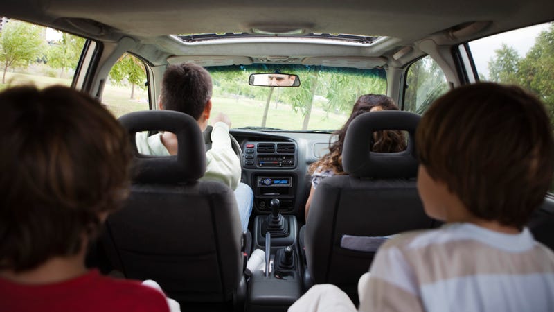 Illustration for article titled Pathetic: Mom And Dad Are Trying To Pass Off The Trip To Grandma's House As This Year's Family Vacation