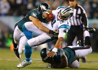 Illustration for article titled Cam Newton Should Have Just Stayed Down