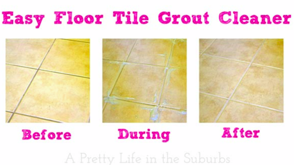 Diy Tile Grout Cleaner Makes Look Like New With Less Scrubbing