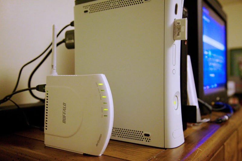 How do you get the built-in Wi-Fi on an Xbox 360 Slim?