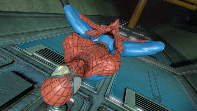 Illustration for article titled The Amazing Spider-Man 2's webswing mechanic detailed