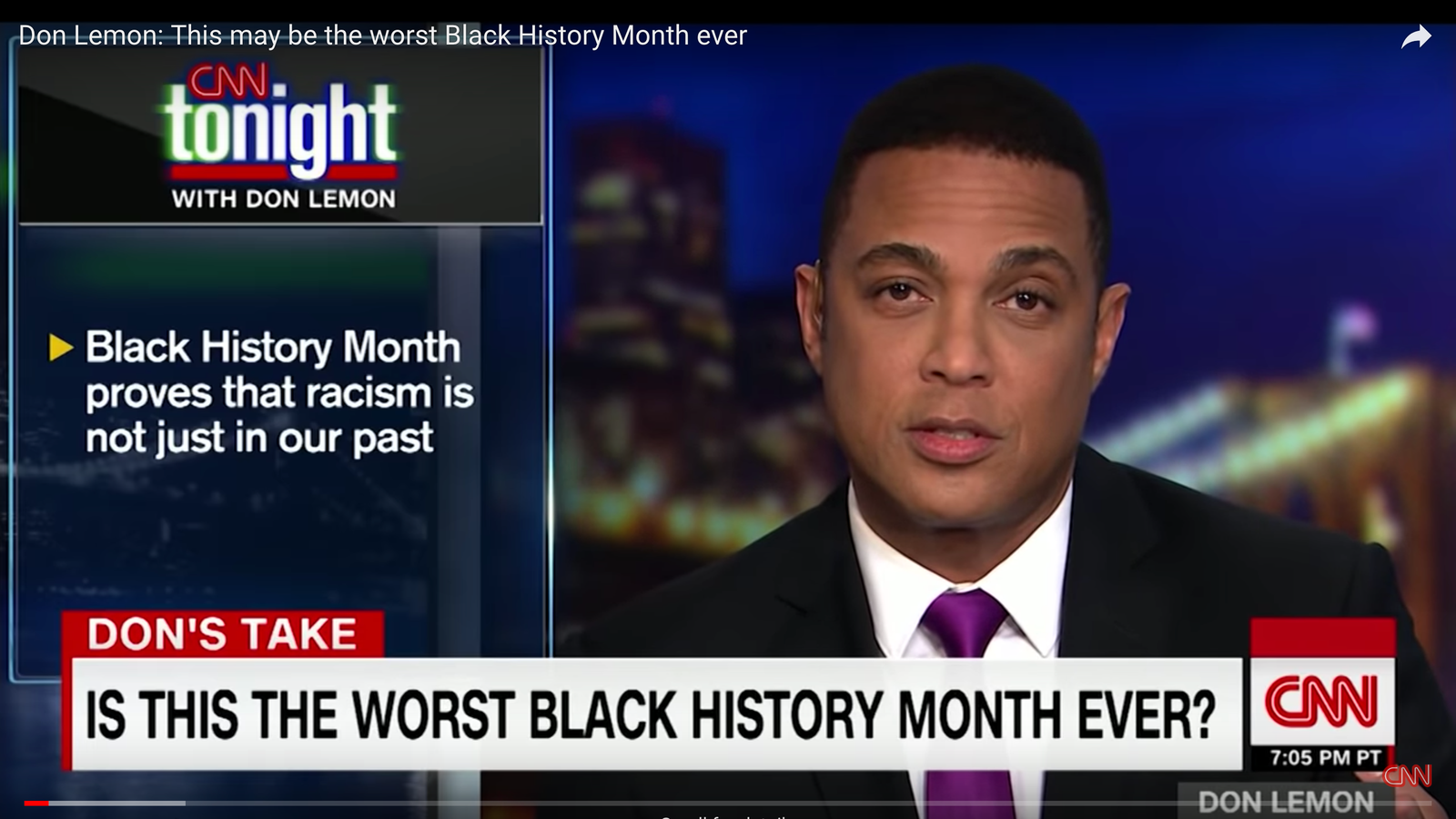 Don Lemon Says This Was the Worst Black History Month Ever