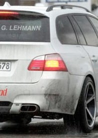 Illustration for article titled Is That a Turbocharged M5 Wagon?