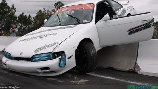 Illustration for article titled Proof That You Can't Grind A Nissan Like A Skateboard