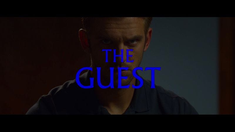 Illustration for article titled The Hobo With A Shotgun guy made a new trailer for the hot new horror movie The Guest