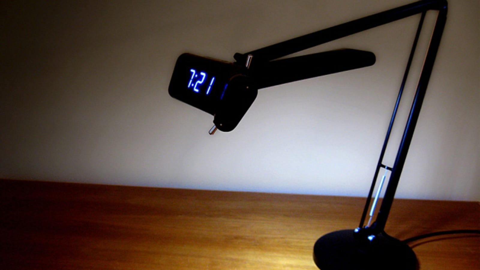 Timelight Alarm Clock Lamp Makes Ignoring Your Responsibilities Harder