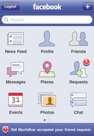 Illustration for article titled Facebook iPhone App v3.2 Brings Places and Background Photo Uploading