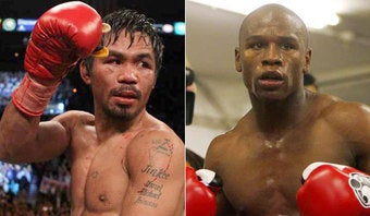 Illustration for article titled Pacquiao, Mayweather Reduced To Peeing In Cups