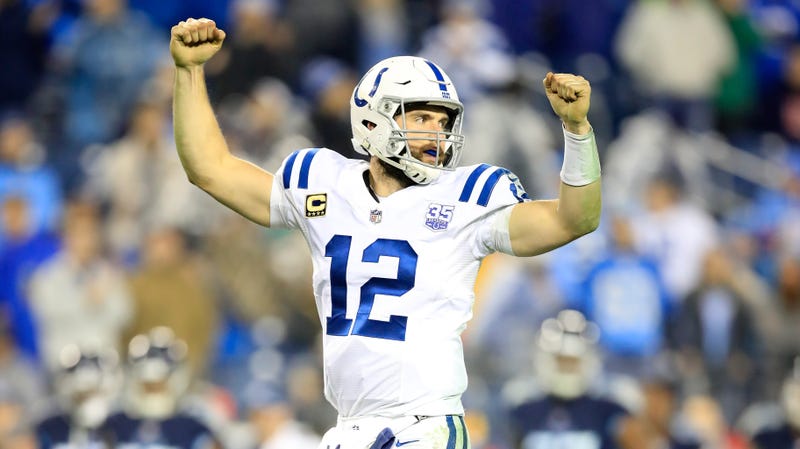 Illustration for article titled Andrew Luck's "Small Little Bone" Injury Is Apparently On The Move