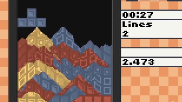 Tetris (But With Sand) Is Incredibly Satisfying