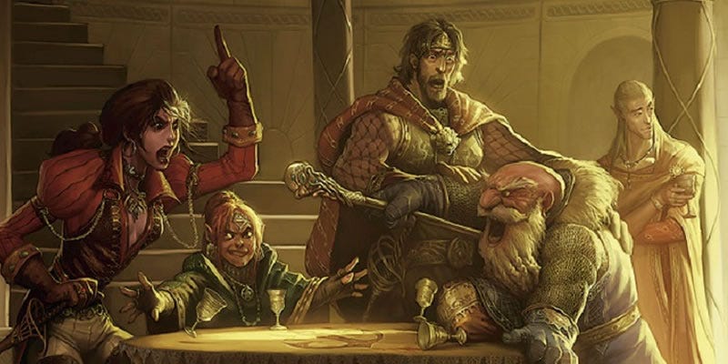 Image result for d&d characters talking