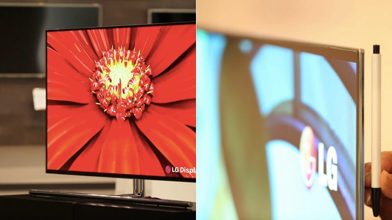 Illustration for article titled LG Promises World's Largest OLED TV You Can't Afford at CES