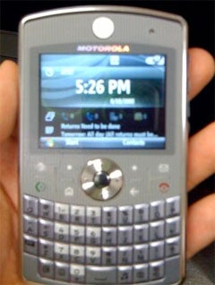 Illustration for article titled Motorola's Q Going Windows Mobile 6.1 Through AT&T