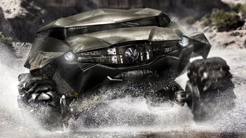 Illustration for article titled Introducing the 2035 ZAIRE all-terrain concept car