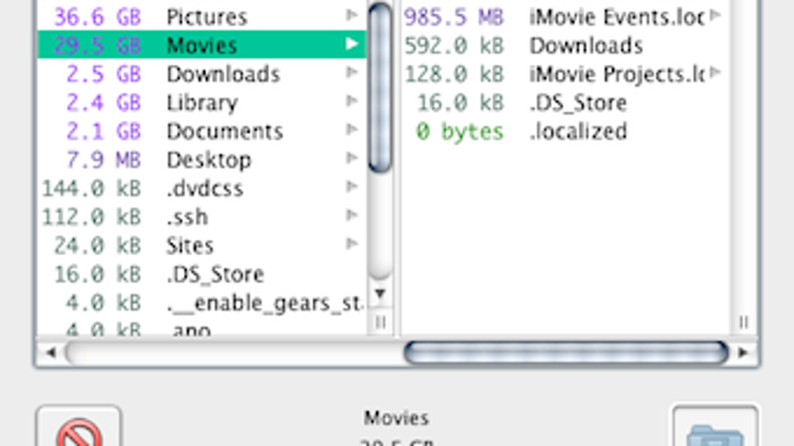 omnidisksweeper only shows 123gb out of 256gb