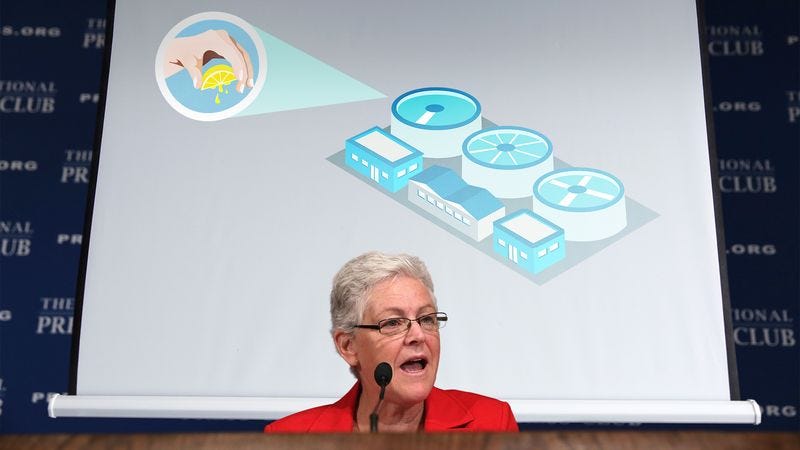 Illustration for article titled EPA Unveils Plan To Add 500 Million Squirts Of Lemon To U.S. Water Supply