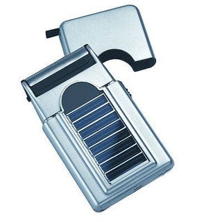 Illustration for article titled Sol Shaver Solar Razor Keeps You Civilized Even in the Wilderness