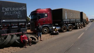 Brazil Is Going Full Mad Max As Truckers Protest High Diesel Prices <em>