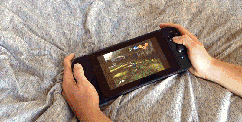 Sehen Sie sich an, wie ein junger Mann einen Nintendo Switch Klon baut, mit dem man tausende klassische Videospiele spielen kann