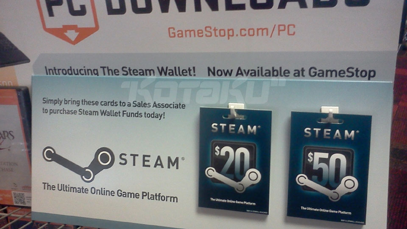 buy steam wallet with gamestop gift card