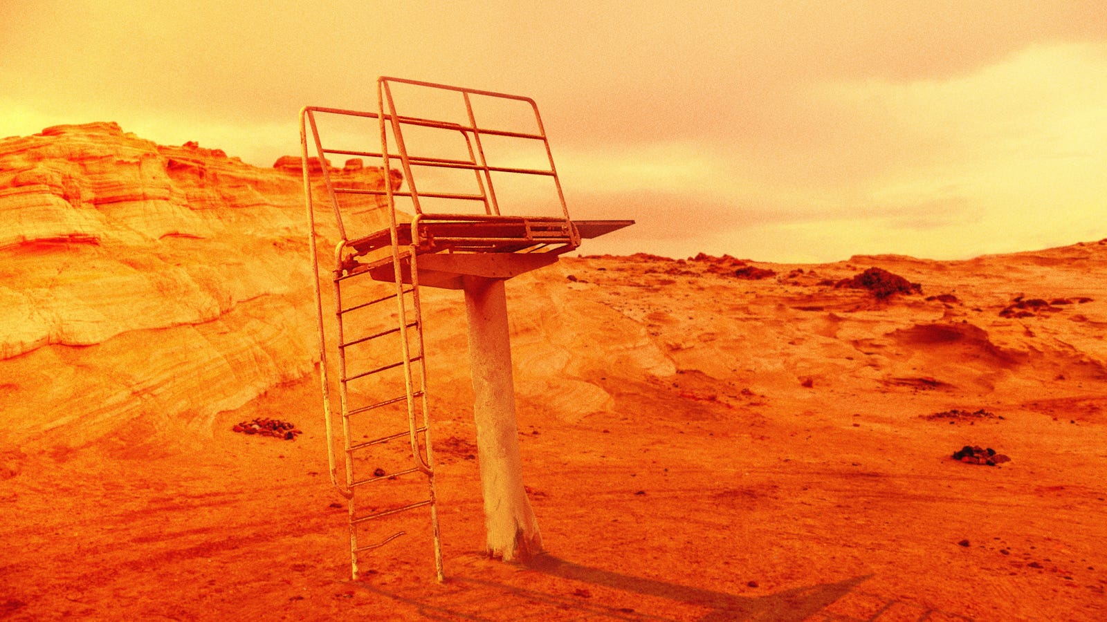 NASA Says Presence Of Diving Board On Mars Confirms Planet May Have Once Contained Water